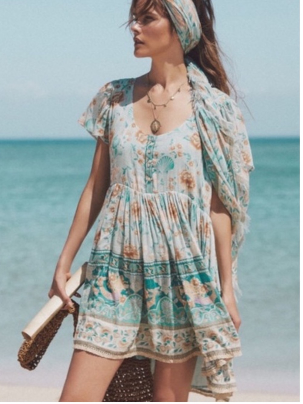 Spell Seashell Mini Dress